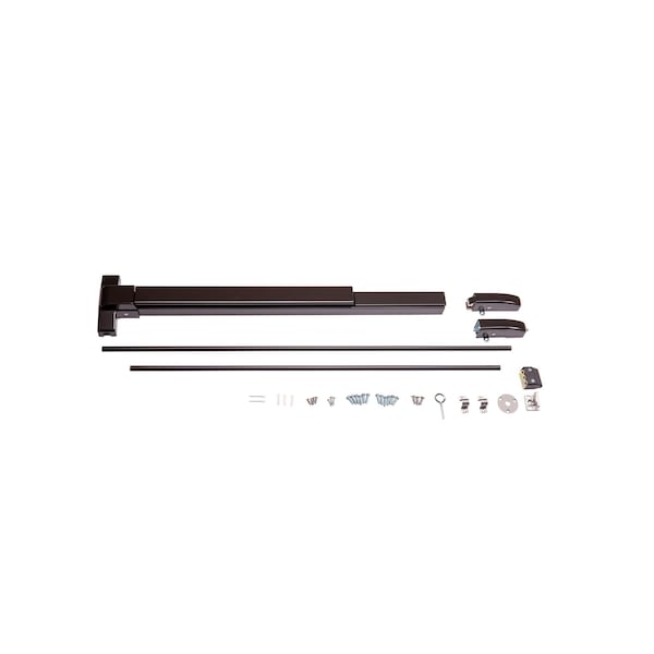 Trans Atlantic Co. VR531 Series Duronodic Grade 1 Commercial 36 in. Fire Rated Surface Vertical Rod Panic Exit Device - ED-FVR531-DU