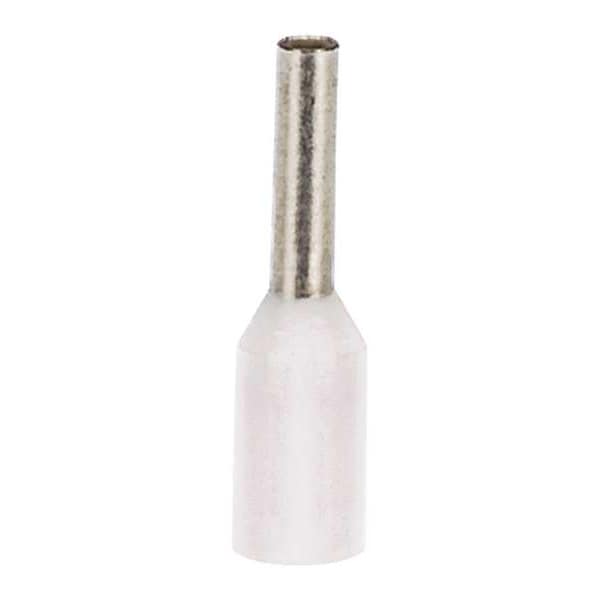 Panduit Ferrule, 20 AWG, PP, 3/8in., PK500 - FSD75-6-D