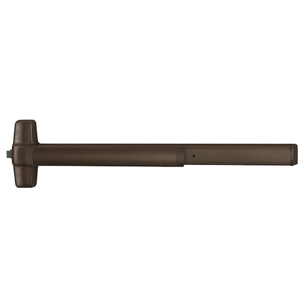 Von Duprin Grade 1 Rim Exit Device, 36-in Length, Exit Only, Hex Key Dogging, Dark Oxidized Satin Bronze Oil Ru - 98EO 3 US10B