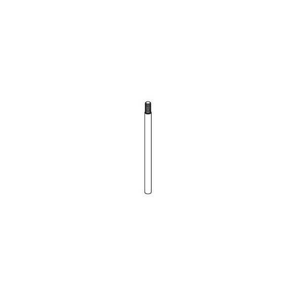 Falcon Vertical Extension Rod, 12 Length for XX, 19, 24 and 25 Series Exit Devices, US32D  Satin Stainle - 650006-32D-12IN