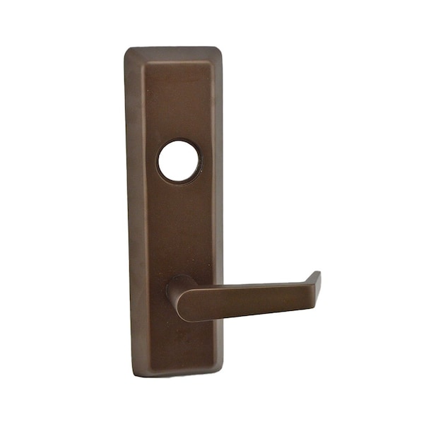 Yale Commercial Right Hand Reverse Augusta Lever Classroom Escutcheon Cylinder Exit Device Trim US10BE 613E Oil - AU626F613ERHR