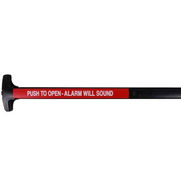 Detex Alarmed Panic Device, Cylinder Dogging (LC), 36", US19 - V40 EBXW CD 711 99 36
