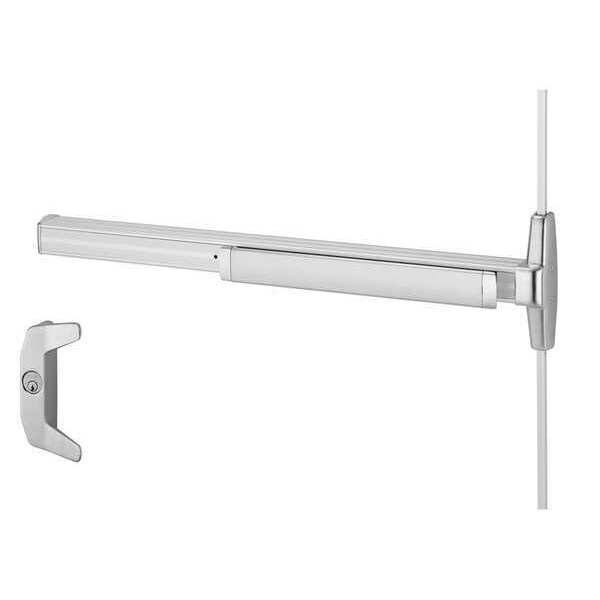 Von Duprin Vertical Rod, 36 in. Door W, Series 33A - 3327A-NL-3-26D-RHR