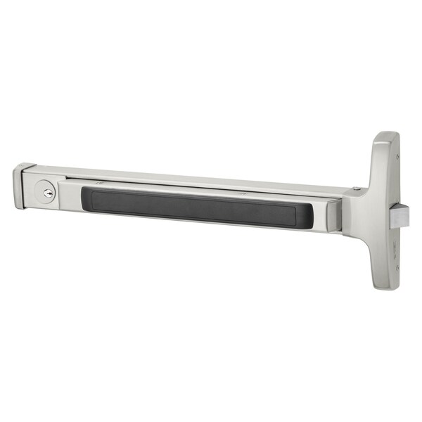 Sargent Narrow Rim Exit Device, Classroom, Cyl. Dogging, 36", US32D - 16-8513F 32D