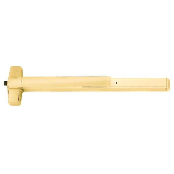 Von Duprin Grade 1 Rim Exit Device, 48-in, Night Latch, Hex Key Dogging, 06 Lever, 1-1/4-in Mortise & Rim, Brig - 98L-NL-06 4 US3 RHR