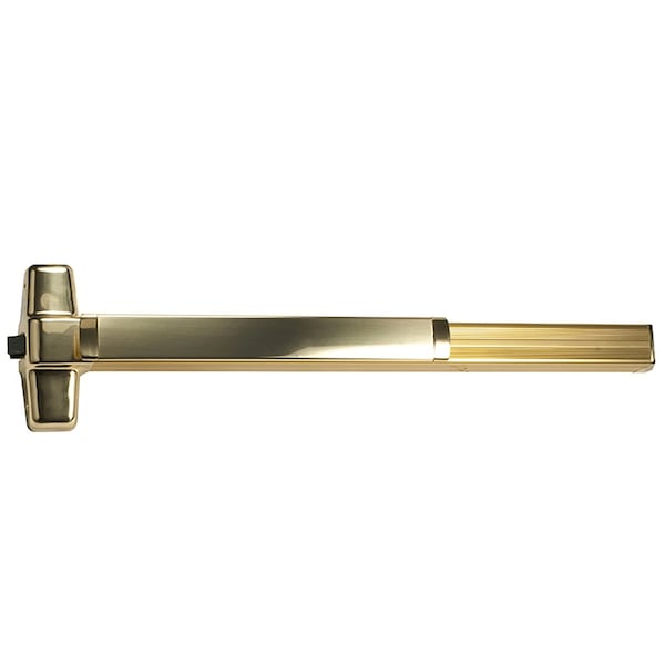 Von Duprin Grade 1 Rim Exit Bar, Wide Stile Pushpad, 36-in Device, Exit Only, Less Trim, Electric Latch Retract - EL99EO 3 US3