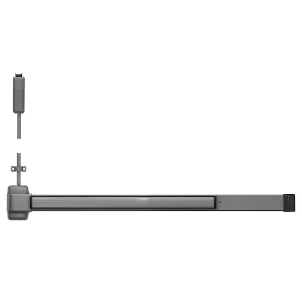 Von Duprin Grade 1 Surface Vertical Rod Exit Bar, 48-in Device, Fits 84-in Door, Exit Only, Less Bottom Rod, He - 2227EO 4 689 LBR