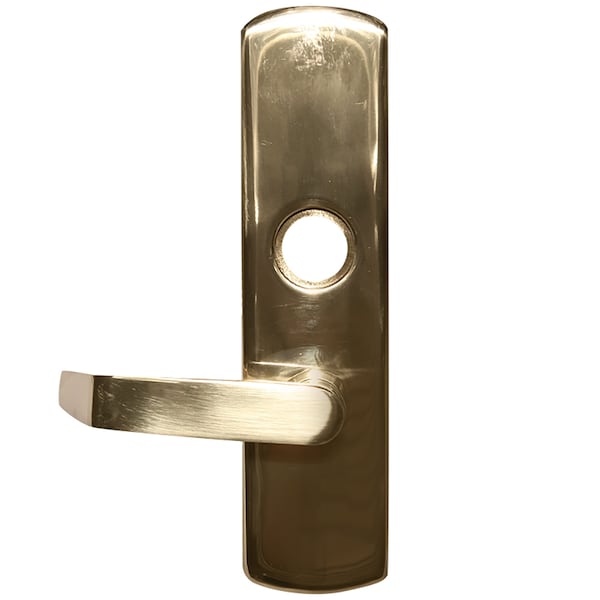 Von Duprin Exit Trim, 996L-06 Lever, Lever Locking, Bright Brass, LC, LHR - 996L-06-R/V US3 LHR