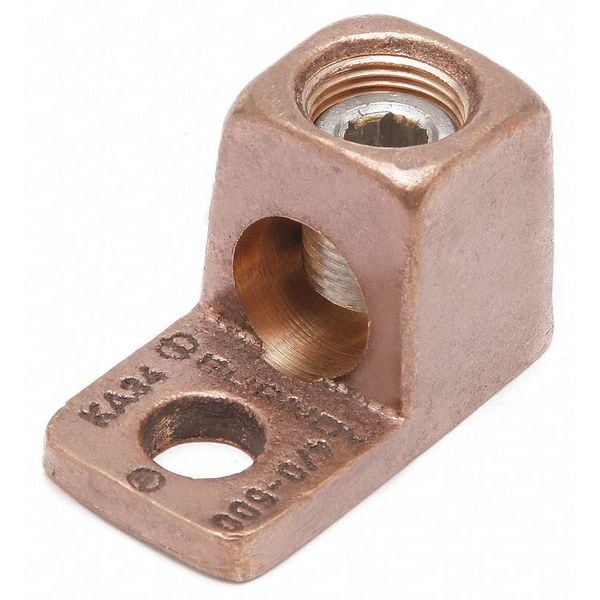 Burndy Mechanicl Conn, Trminl, 4 to 14 AWG, 1 Cond - KA4C