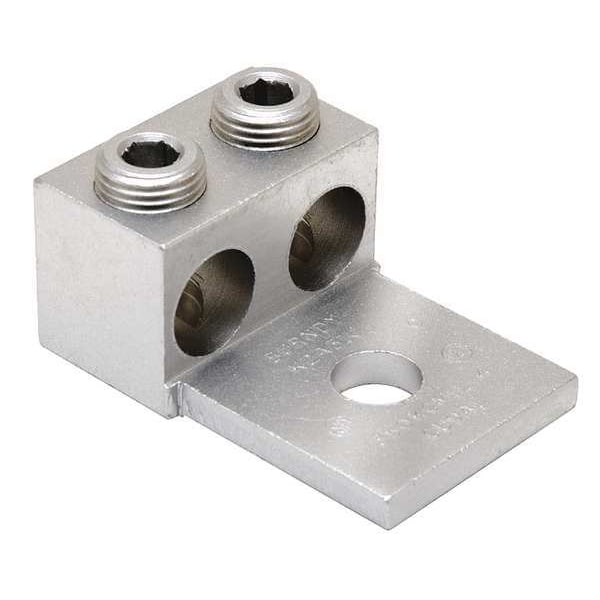 Burndy Mechanical Conn, Lug, 350 kcmil to 6 AWG - K2A31U