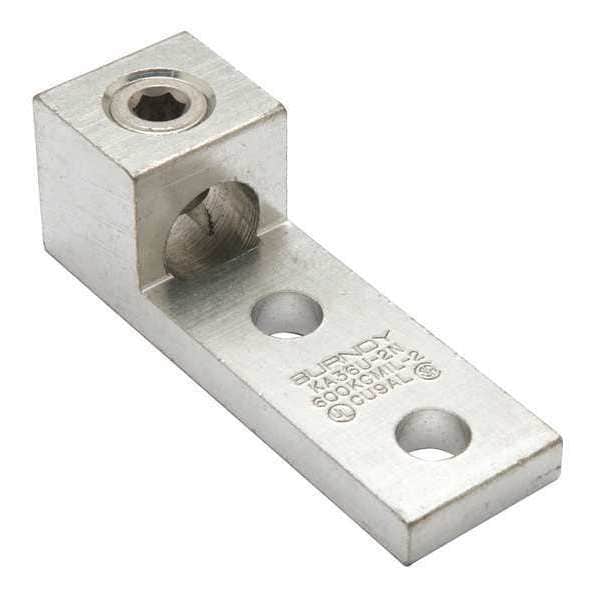 Burndy Mechanical Conn, Lug, 600 kcmil to 2 AWG - KA36U2N