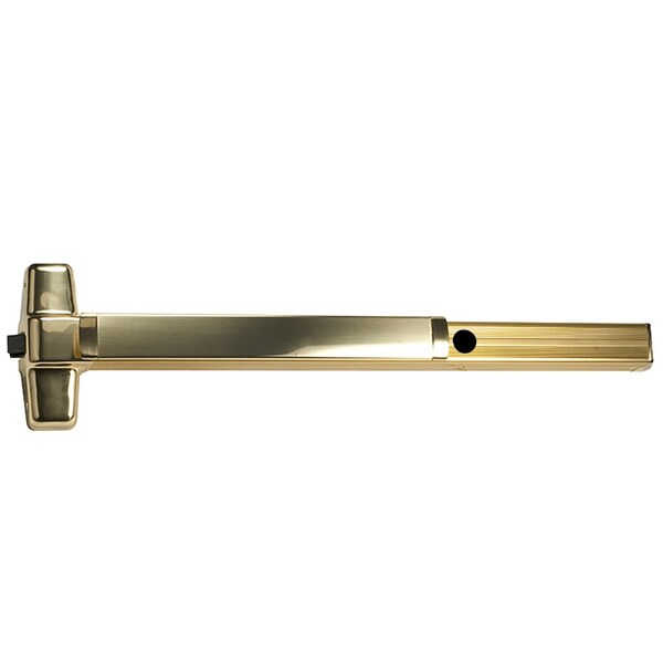 Von Duprin Grade 1 Rim Exit Bar, Wide Stile Pushpad, 36-in Device, Exit Only, Less Trim, Cylinder Dogging, Brig - CD99EO 3 US3
