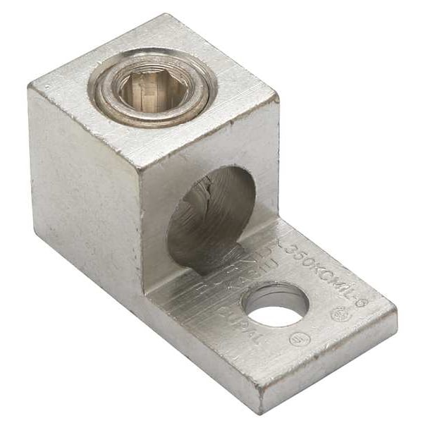 Burndy Mechanical Conn, Lug, 350 kcmil to 6 AWG - KA31U