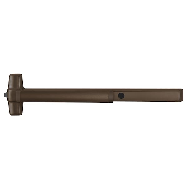 Von Duprin Grade 1 Rim Exit Device, 48-in, Night Latch, Cylinder Dogging, Pull, 1-1/4-in Mortise & Rim, Dark Br - CD98NL 4 313