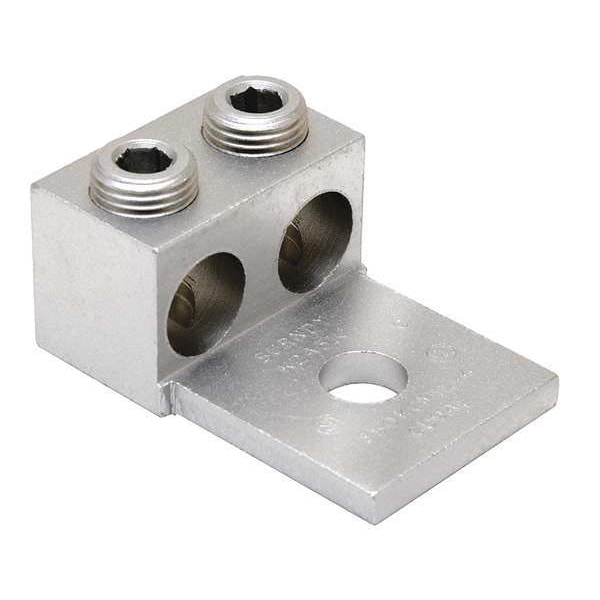 Burndy Mechanical Conn, Lug, 250 kcmil to 6 AWG - K2A29U