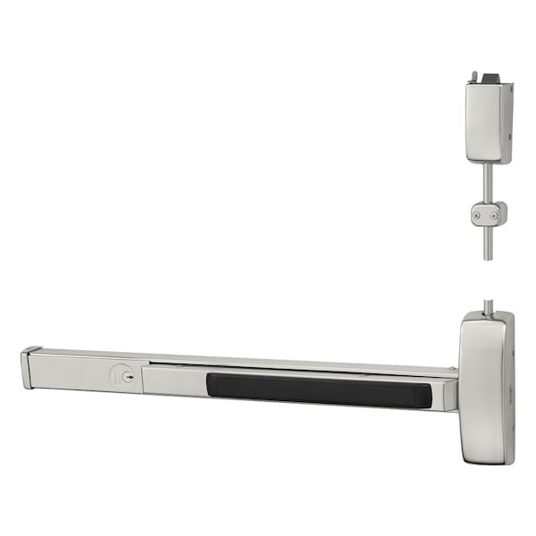 Sargent Grade 1 Surface Vertical Rod Exit Device, Wide Stile Pushpad, 36-in Device, 120-in Door Height, Clas - 16-NB8713F RHR 32D