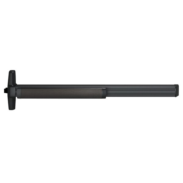 Von Duprin Grade 1 Rim Exit Device, Narrow Stile Pushpad, 36-in, Exit Only, Less Trim, Less Dogging, Quiet Elec - QEL33AEO 3 315