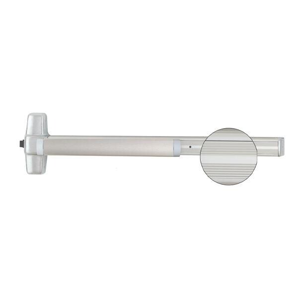 Von Duprin VonDuprin: Von Duprin - 99EO - Rim Exit Device - Exit Only - No Trim - Aluminum Finish - 3 Foot - VNDP-99EO-3-US28
