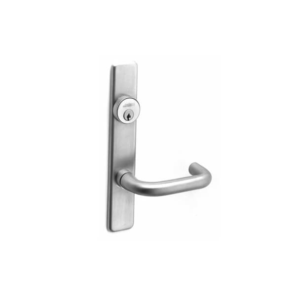 Corbin Russwin Lustra Lever, Classroom, 630 Satin Stainless Steel, LHR - L855ET-630-LHR