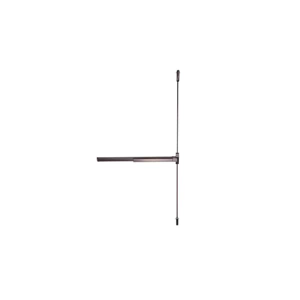Trans Atlantic Co. VR531 Series Duronodic Grade 1 Commercial 48 in. Fire Rated Surface Vertical Rod Panic Exit Device - ED-FVR531XL-DU