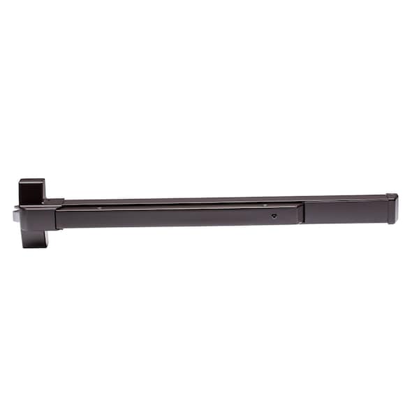 Global Door Controls EDTBAR Series Duronodic Grade 2 Commercial 48 in. Fire Rated Rim Touch Bar Exit Device - TH1100EDTBARDU48F