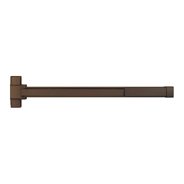 Stanley QED313 Std Duty Exit Device, for 36 In Door, FR, Dark Bronze - QED31336690