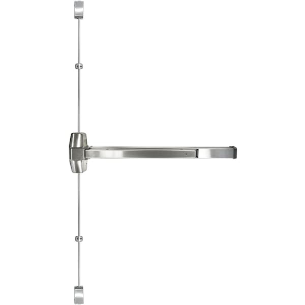 Inox Gr 1 Exit Dev Surf Vert Rod 36"x84" 3 Hr Fire Rtd Sat S/S w/MicroArmor - ED70F-SVR3684-32D-AM