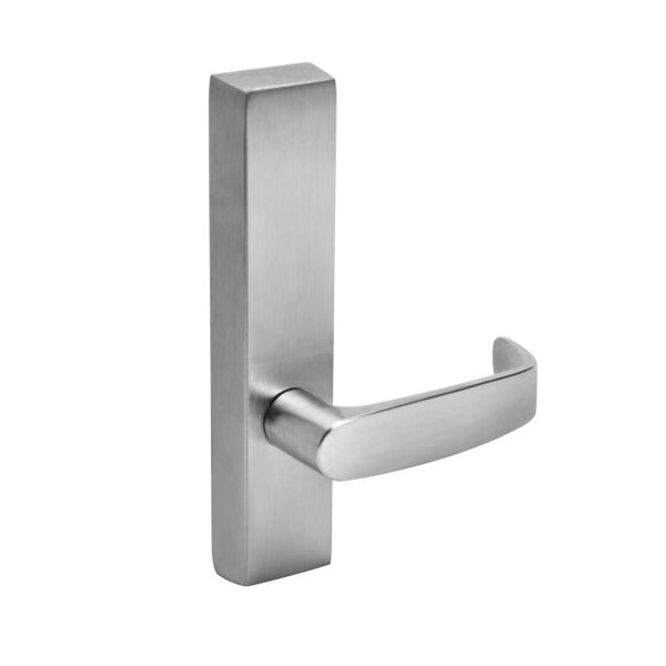 Sargent 710ETL26DLHR Left Hand Reverse Pull Only ET Exit Device Trim with L Lever Satin Chrome - 710ETL26DLHR