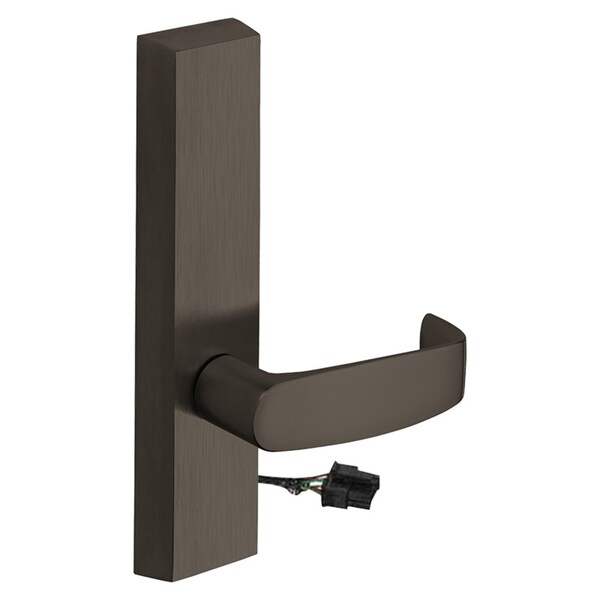 Sargent Grade 1 Electrified Exit Device Trim, Fail Secure, Power Off, Locks Lever, For Rim 8800 and NB8700 - 774-8 ETL 24V RHRB 10B