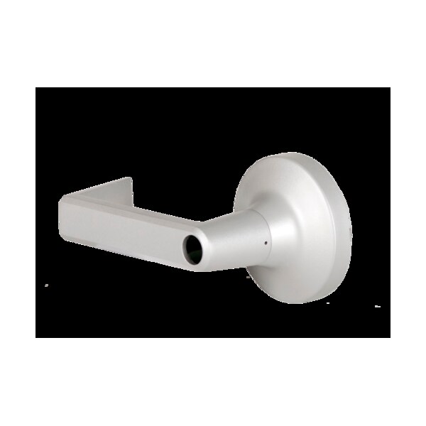 Dormakaba QRT360 Exit Trim, Rose, Keyed Lever, Sierra Lever, Sat Chrome - QRT360E626SCKD