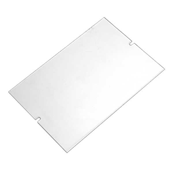 Square D Block Cover, 8.37 in W, 5.31 in H, Plastic - 9080LB53