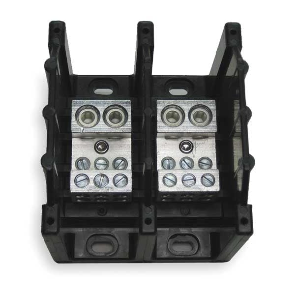 Eaton Bussmann Pwr Dist Block, 350A, 2P, 600VAC, 2P Primary - 16325-2