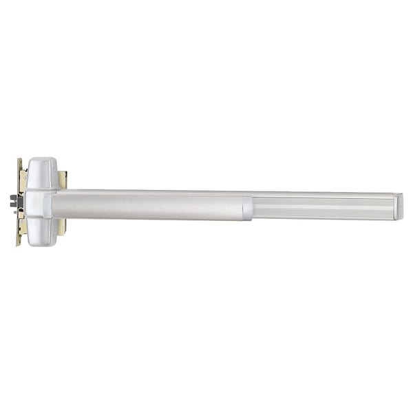 Von Duprin Grade 1 Mortise Exit Bar, 36-in Device, Fire Rated, Night Latch Function, 07 Lever with Escutcheon T - 9975L-NL-07-F 3 26D LHR