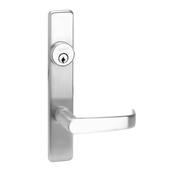 Corbin Russwin Newport Lever, Classroom, 626 Satin Chrome, LHR - N855ET-626-LHR