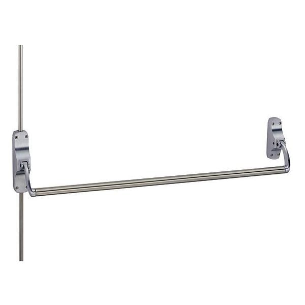 Von Duprin Surface Vert. Rod Crossbar, Satin Chrome - 8827EO US26D