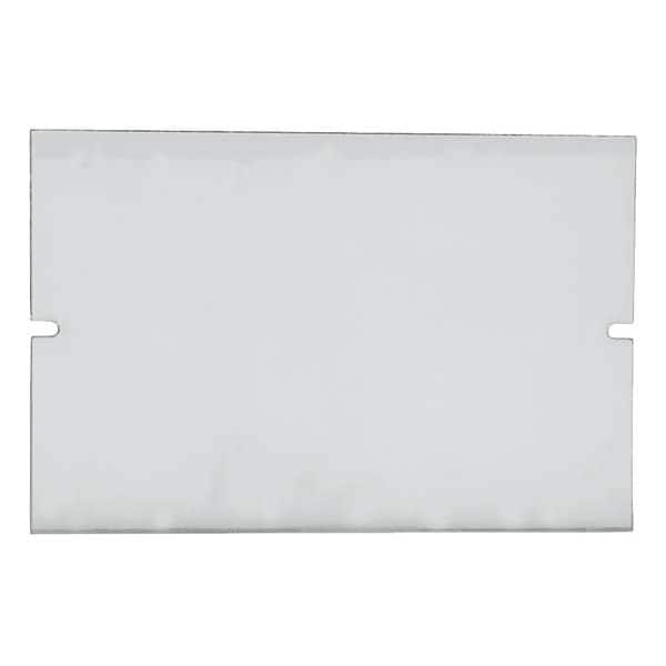 Schneider Electric Block Cover, Clear Acrylic Sheet, 3.81 H - 9080LB33