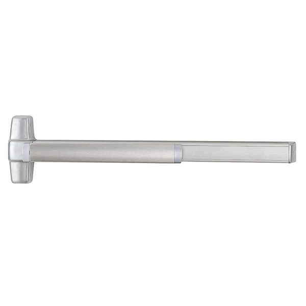 Von Duprin Grade 1 Concealed Vertical Rod Exit Bar, 36-in Device, 80-in to 100-in Door Height, Exit Only, Motor - QEL9848EO 3 26D