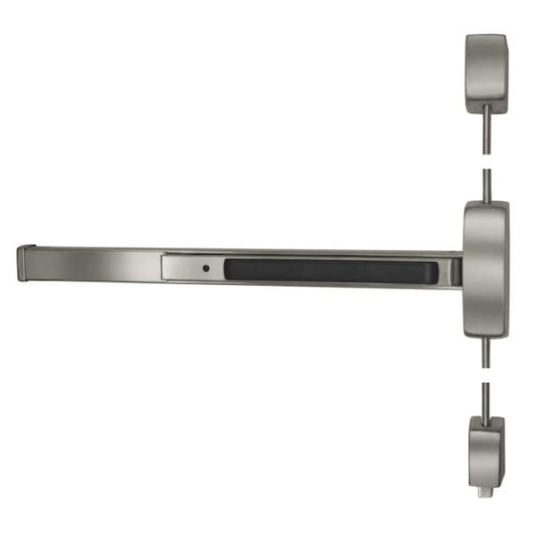 Sargent Left Hand Reverse 7' Surface Vertical Rod Exit Device Exit Only for 43" to 48" Door Satin Stainless - 8710G32DLHR7
