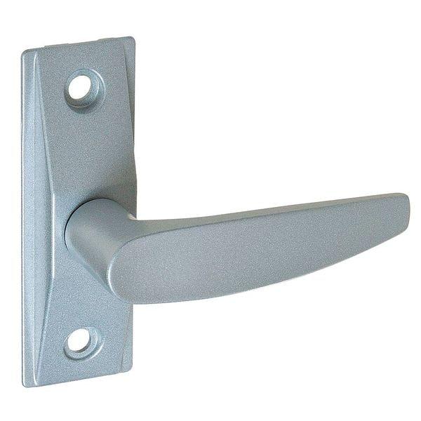 Kaba Ilco Deadlatch Lever Handle, Aluminum - 456-S-RH-01-AL