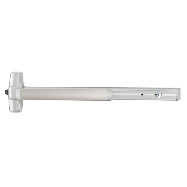 Von Duprin Grade 1 Delayed Egress Exit Device, Rim Latch, w/Nightlatch Cylinder and Pull, Satin Chromium Plated - CXA99NL 3 26D