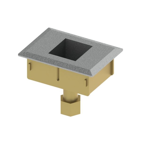 Hager Satin Stainless Steel Strike 4924F32D - 016201