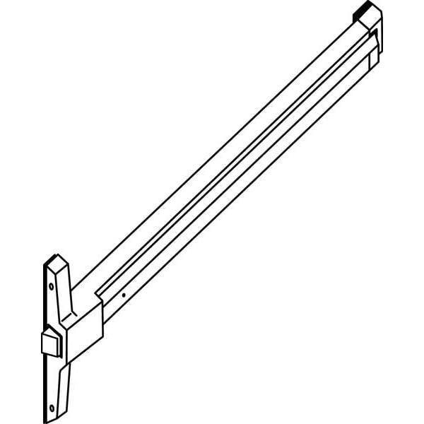 Assa Abloy Accentra Surface Vertical Rod, Standard Duty - 2110-SB