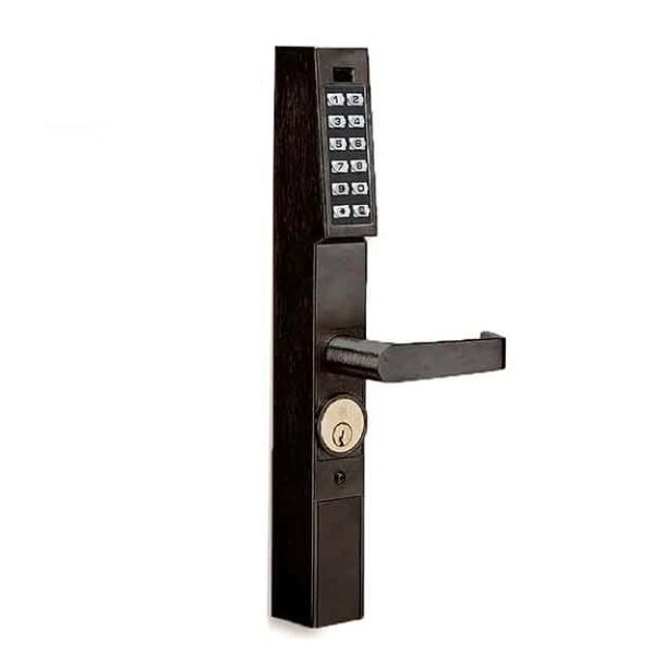 Alarm Lock AlarmLock: Narrow Stile Exit Trim - works w/ A/Rite Springbolt Latches 10B - ALL-DL1200ET-10B