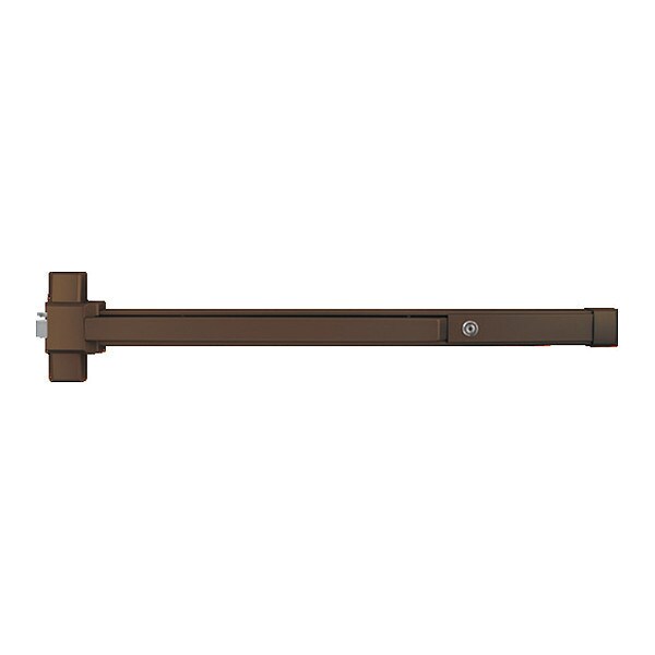 Dormakaba QED311 Std Duty Exit Device, for 36 In Door, Dark Bronze - QED31136690