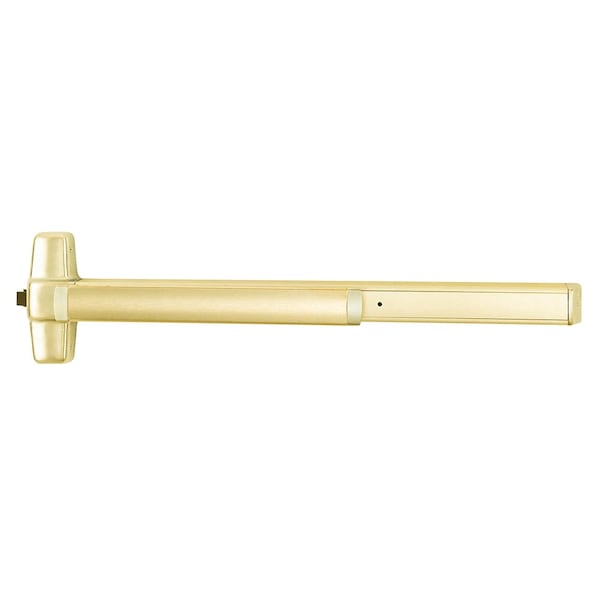 Von Duprin Grade 1 Mortise Exit Device, Wide Stile Pushpad, 36-in, Exit Only, Less Trim, Hex Key Dogging, Satin - 9875EO 3 US4