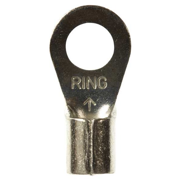3M 8 AWG Non-Insulated Ring Terminal 1/4" Stud PK10 - M8-14R/SX