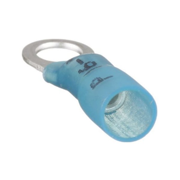 Panduit 16-14 AWG Heat-Shrink Ring Terminal 1/4" Stud PK25 - PH14-14R-Q
