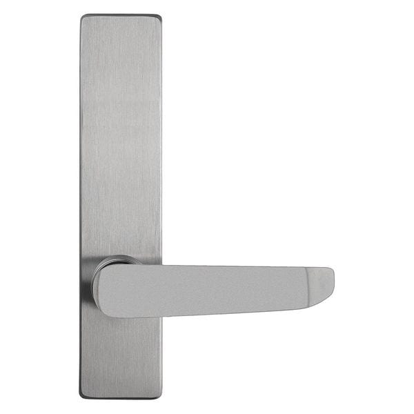 Detex Exit Trim, Value Series, Lever, Silver - 14BN 689 W-CYL