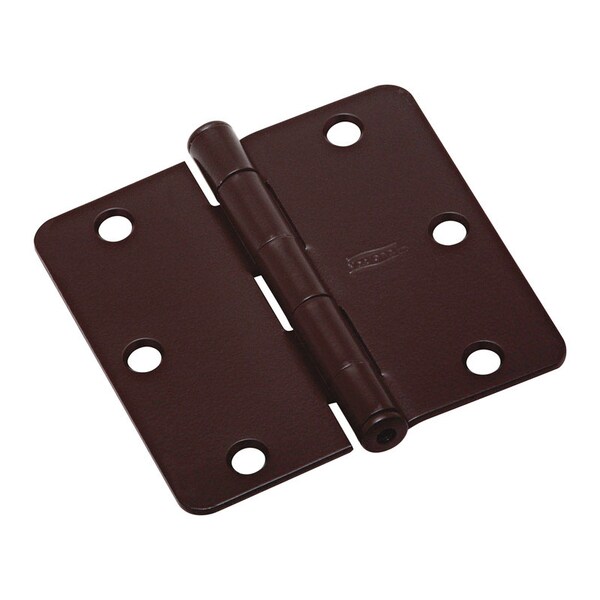 National Hardware National Hardware 3-1/2 in. L Oil Rubbed Bronze Door Hinge 1 pk - N830-200