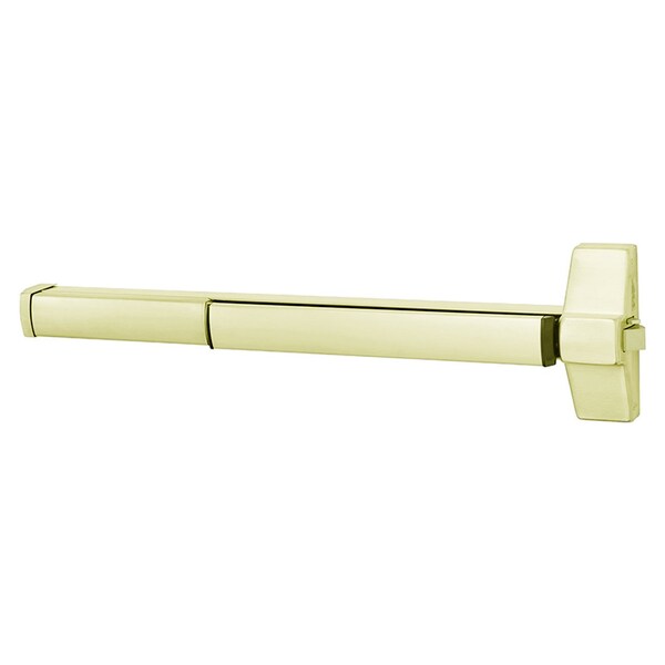 Corbin Russwin Rim Exit Device, Fire Rated, 605 Bright Brass, 36, SNB - ED5200A-605-W036-M54